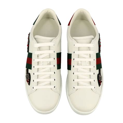 gucci sneakers with arrows|Gucci white sneakers price.